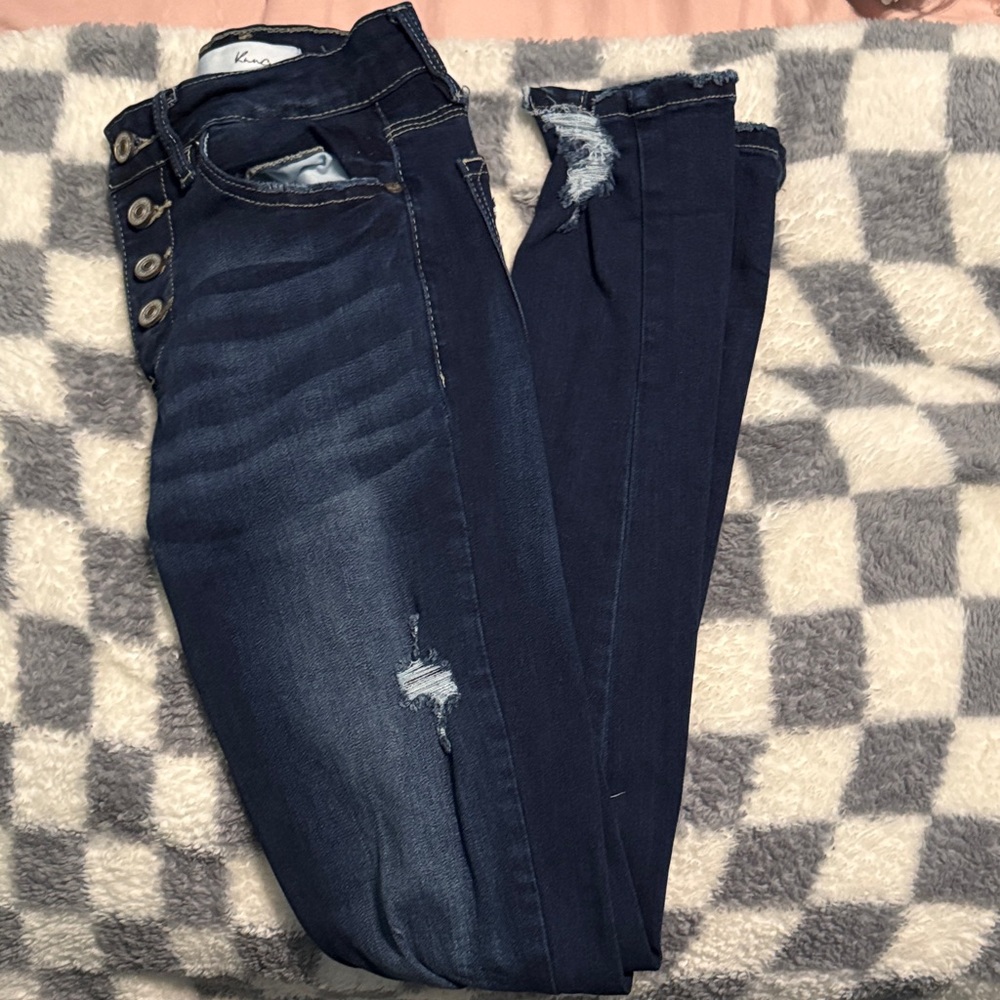 KanCan Dark Blue Women's Jeans